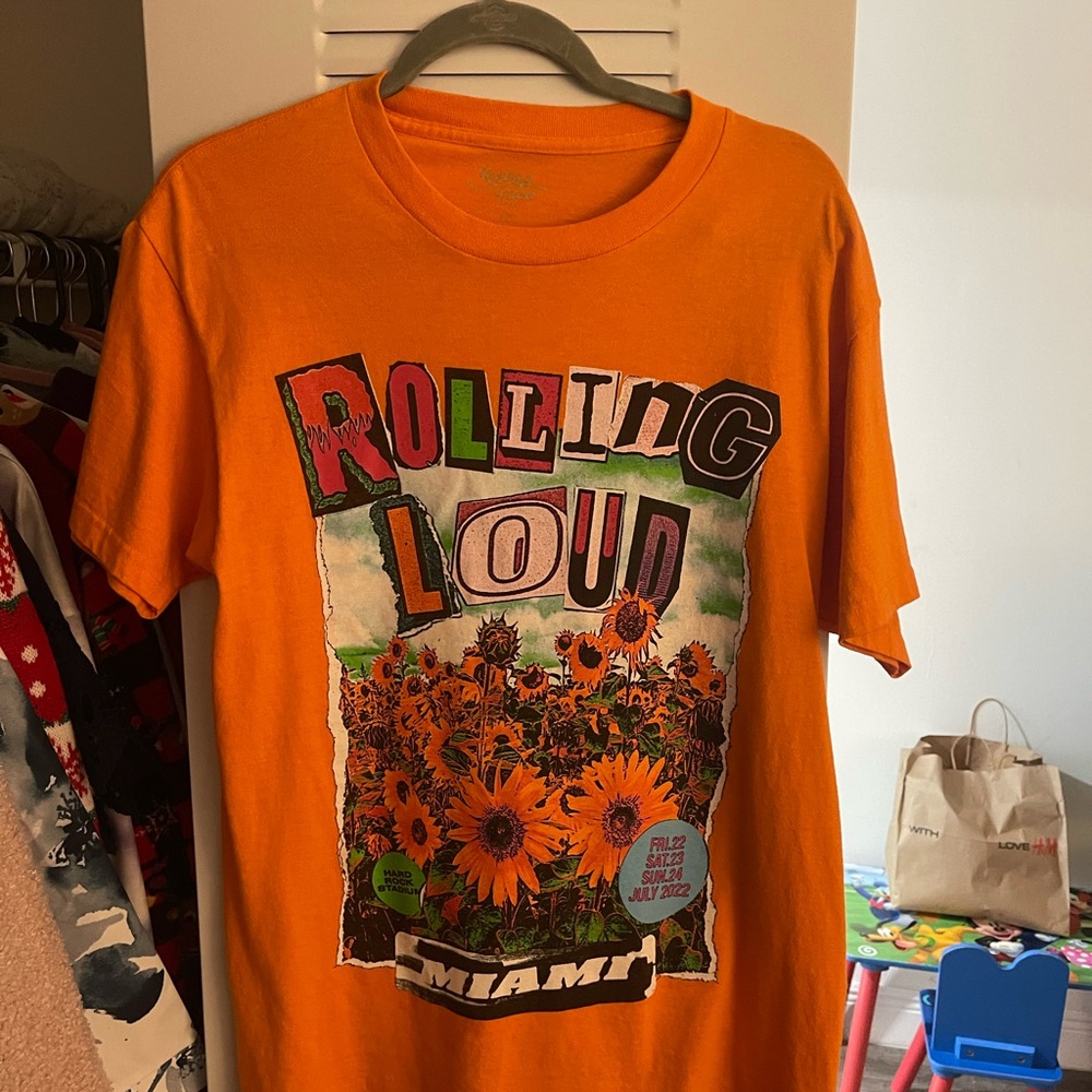 Vibrant Orange Kids' Graphic Tee